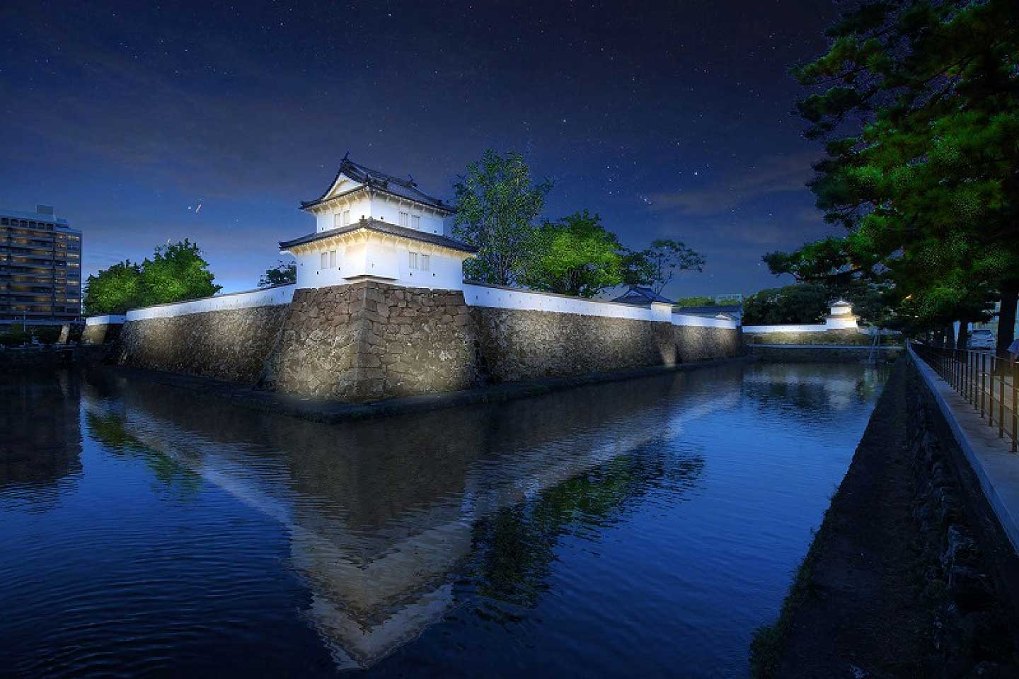 城址公園ライトアップ照明設計業務